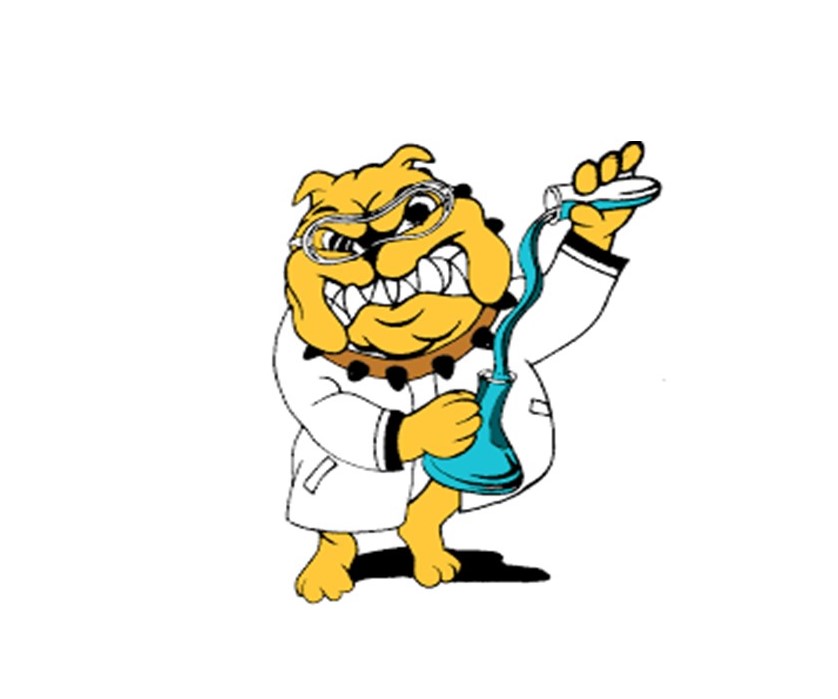 Animated Bulldog Chemist